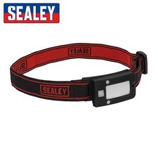Sealey Rechargeable COB LED Head Light Lamp with Auto Sensor upto 4hrs Run Time