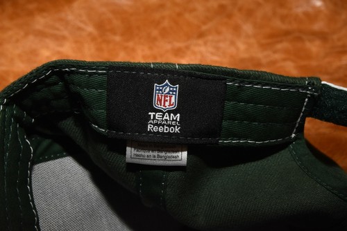 NEW YORK JETS REEBOK TEAM APPAREL GREEN BASEBALL cap hat adjustable LIGHTLY USED - Picture 5 of 5