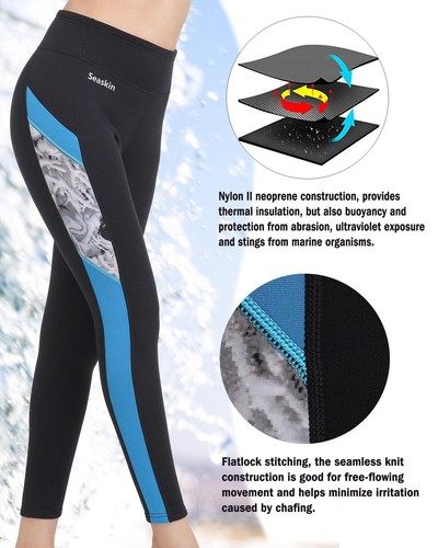 Womens Wetsuit Pants 2mm for Diving Swimming Water Sport - Picture 4 of 5