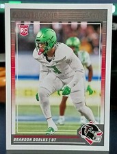2024 Score Football, Brandon Dorlus Base Set Rookie Card (RC), #346-Falcons🕊