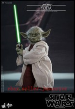 Perfect Hot Toys Mms495 1 6 Star Wars Episode Ii Master Yoda Action Figure
