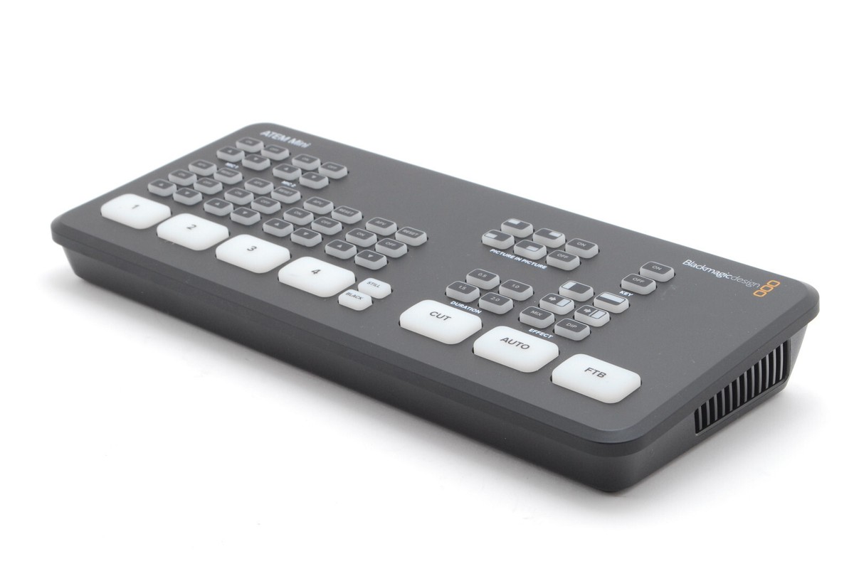 未使用 Blackmagic design ATEM mini Pro Blackmagic Design ATEM Mini Pro ISO Video Streaming