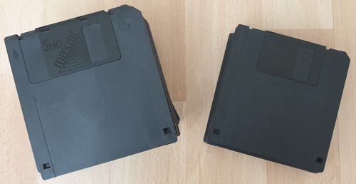 Fellowes Lynx Floppy Disc Container with 30 Maxell MF2HD Floppy Discs - Afbeelding 8 van 9