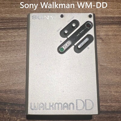 ポータブルプレーヤー SONY CASSETTE PLAYER WM-DD Sony Walkman WM-DD Black Portable Cassette Player