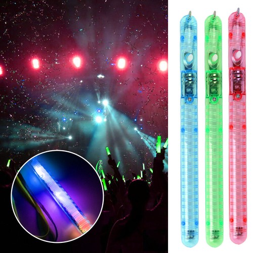 1-20XFlashing LED Wand Sticks,Glowing Light Up Wands Glow In The Dark Wand Stick - Picture 8 of 19