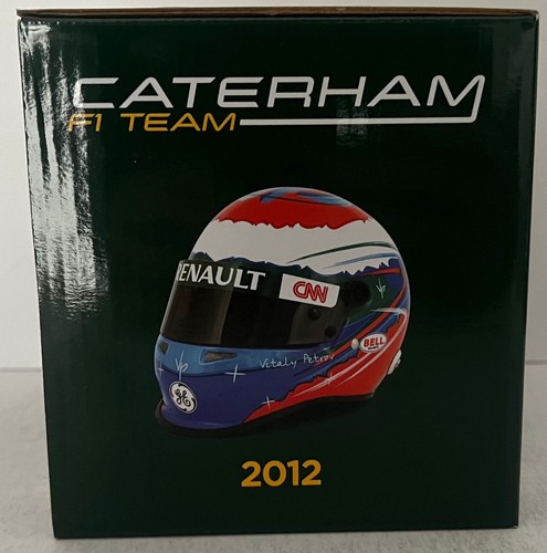 Vitaly Petrov 2012 1/2 Scale Helmet Caterham F1 Team VERY RARE - Picture 10 of 10