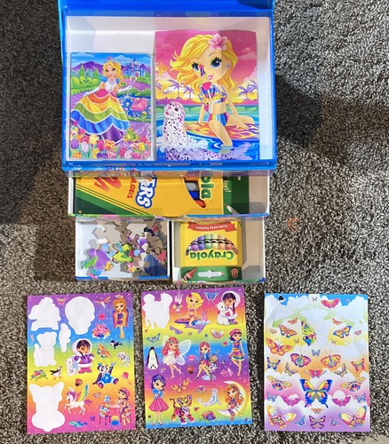 Lisa Frank Princess Cassara Mirrored Stationary Jewelry Box, & More Vintage - Picture 2 of 5