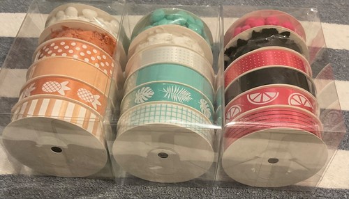 Gwen Studios arts and crafts ribbon sets Lot of 3 sets . 6 rolls in each set - Picture 4 of 5
