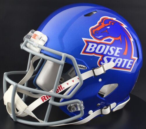 BOISE STATE BRONCOS NCAA Riddell Speed Full Size REPLICA Football Helmet - Picture 3 of 5