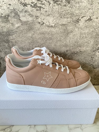 New Authentic Christian Dior Women's Star Sneaker Shoes Sneakers Flats Size 39 - Picture 5 of 17