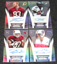 2014 PANINI PRIZM AUTO SIGNED ROOKIE RC REFRACTOR TAYLOR LEWAN #D/60 (1 CARD)