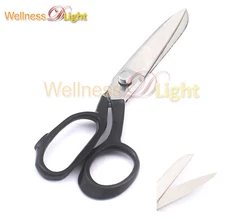 Black Handle 6'' Sewing Dressmakers Fabric Leather Scissors Tailor Tool