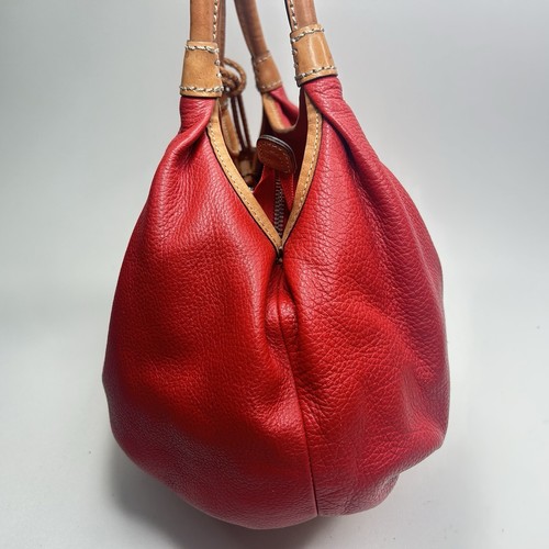 BRIGHTON London Groove Tatum Vermillion Leder Hobo Schultertasche EUC! 280 $ - Bild 5 von 12