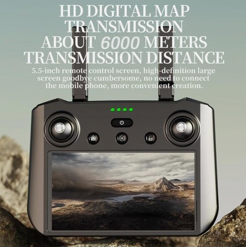 KF104 MAX2 Drone GPS 3-axis Gimbal 8K Dual Camera 6KM Remote Control With Screen - Picture 7 of 24