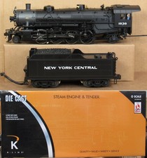 K-Line K3670-1838CC NYC 2-8-2 Mikado Steam Engine w/TMCC/RS O-Gauge LNIB
