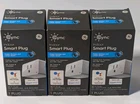 GE Cync Indoor Smart Plug Wi-Fi Outlet Lot of 3 New Sealed Alexa Google Home