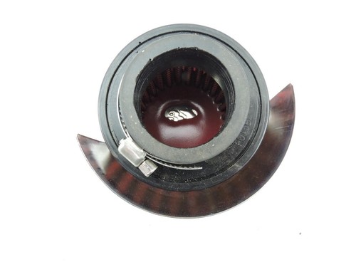 New K&N Air Filter w/ Chrome Cover 38mm i.d. Honda Yamaha Suzuki Kawasaki 3286br - Bild 6 von 6