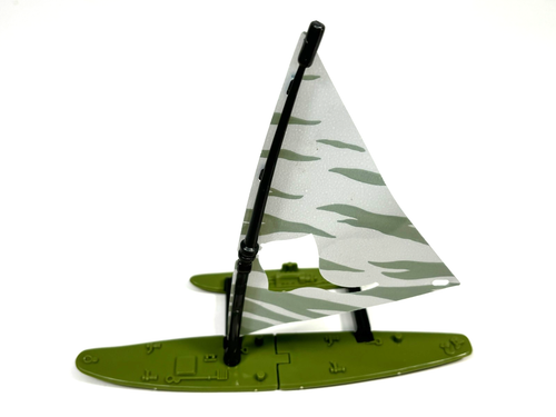 Vintage 1984 GI Joe Manta Mail Away Wind Surf Sail Near Complete MISSING GUN - Bild 4 von 14