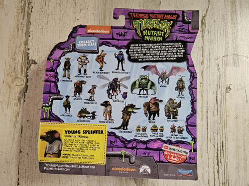 Teenage Mutant Ninja Turtles Mutant Mayhem - Young Splinter Sensei im Training - Bild 4 von 4
