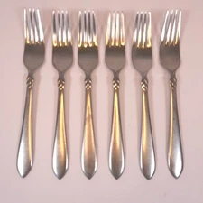 Oneida Stainless Simba Set of 6 Dinner Forks