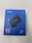 Samsung T7 4TB USB-C 3.2 Gen2 Portable SSD - Black