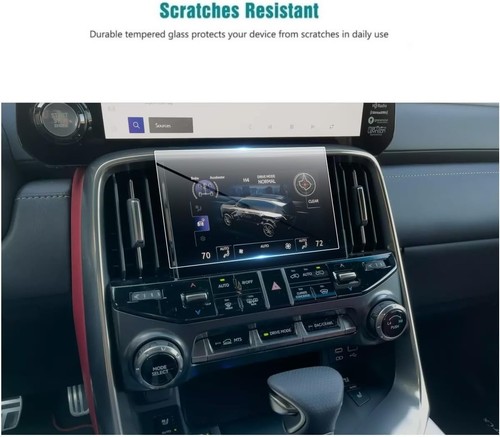 Screen Protector For 2023 2024 Lexus LX600 Lower Display,Anti clear  - Picture 2 of 7