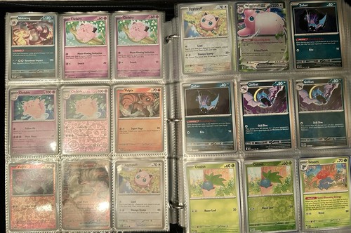 Pokemon 151 Near Complete Master Set With PROMOS, PSA 9 Alakazam & Snorlax - Picture 17 of 24