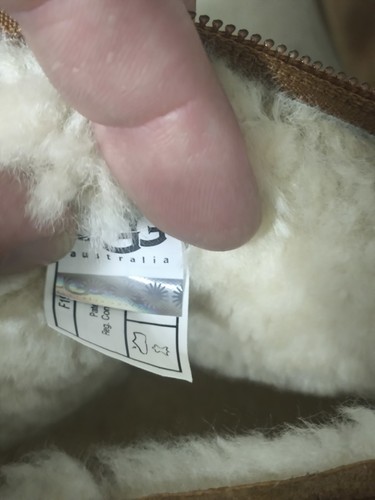 UGG Australia F19010H Lined Genuine Sheepskin Women's Leather Boots UK 4.5 + BOX - Picture 12 of 16