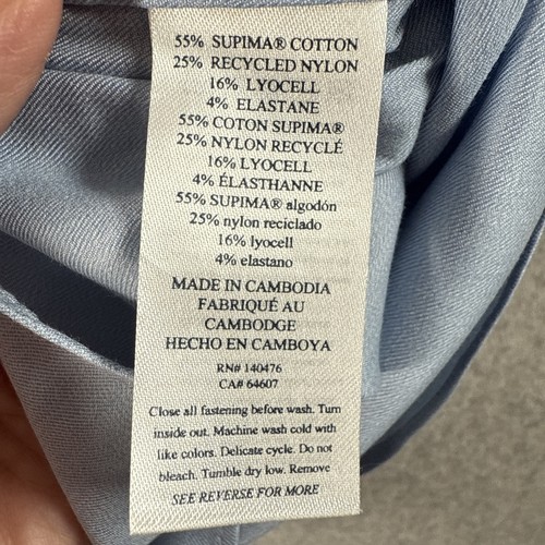 Faherty Movement Shirt Men’s XXL Blue Classic Preppy Business Comfort NEW $178 - Picture 11 of 11