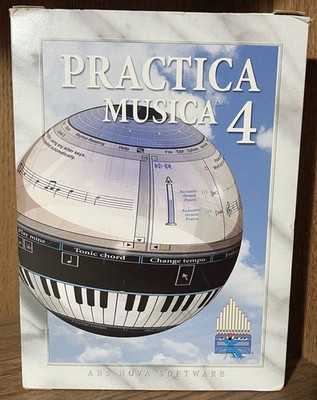 Vintage 1999 Practica Musica 4 Music Education Software For Windows & Macintosh