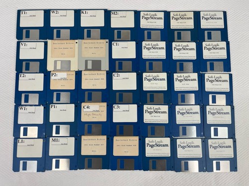 LOT OF AMIGA GAMES/SOFTWARE 3.5" Floppy Disks (425 TOTAL) With Storage Case - Picture 13 of 19