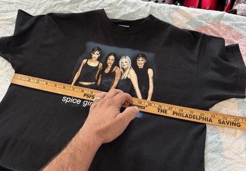 Vintage Spice Girls T-Shirt Size XL 18-20 Delta Pro Weight 1999 - Picture 6 of 7