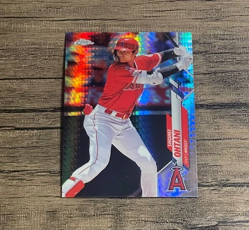 2020 Topps Chrome Shohei Ohtani #21 Prism Refractor