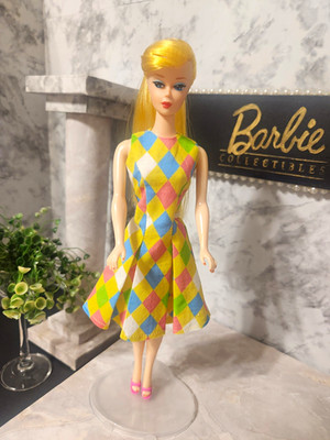 OOAK Repro Barbie Doll w Reroot  Color Change Style Blonde