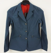 New Horseware Ireland Equestrian Competition Jacket Womens Medium 8 Blue Riding