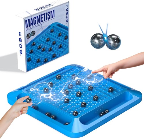 Magnetisches Schachspiel Set mit Steinen, Kluster Magnetfelsen Brettspiele für Erwachsene