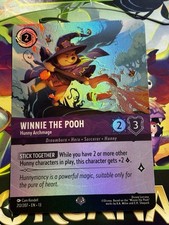 Attack of the vine Lorcana Winnie the Pooh 212/207 Foil. NM