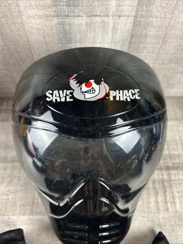 Save Phace PAINTBALL MASK FULL 2 Lenses Black Anti-Fog Lens Adult Needs Foam - Picture 2 of 11