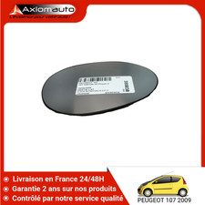Glace de rétroviseur Peugeot 107