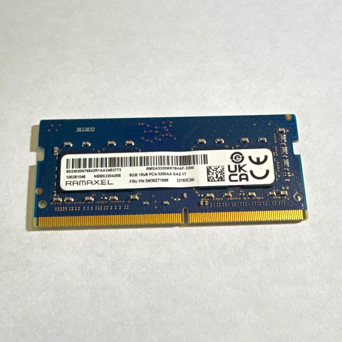 DDR4 SDRAM Ramaxel 8 GB Capacity per Module Memory (RAM) Just