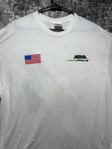 Vintage 2001 NASCAR MBNA Bobby Labonte Cal Ripken Jr Pure Ironman Shirt XL Dover - Picture 21 of 24