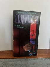 Clown House VHS Horror Terror 1990 Winters McHugh Rockwell Rare Horror VHS