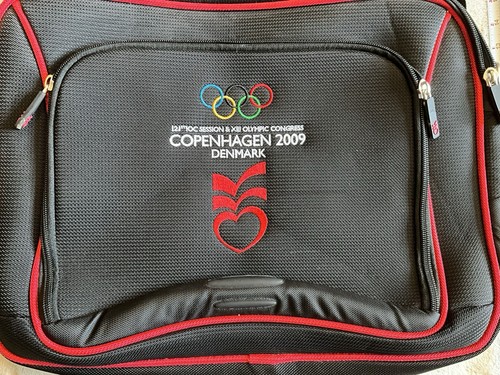 2009 Copenhagen Olympic Bag Laptop Bag Olympics Shoulder Bag NEW - Picture 3 of 9