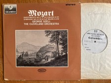 EX+ RARE SAX 2553 SZELL Mozart Divertimento No.2  1 x Sided STEREO TEST PRESSING