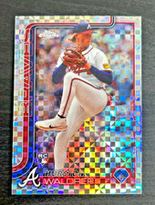 2025 Topps Chrome X-Fractor - Hurston Waldrep (RC) #90 BRAVES