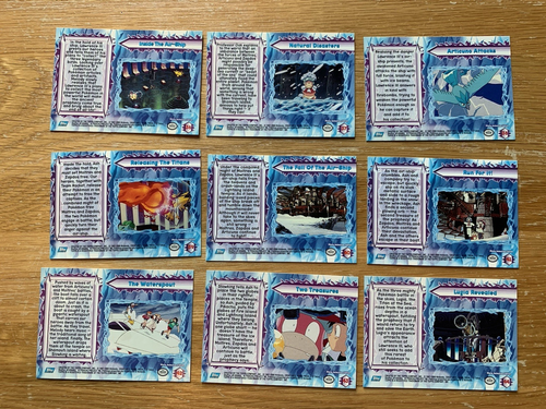 Topps Pokemon il film 2000 - Set completo 72/72 LP a MP usato condizioni LUGIA - Foto 10 di 24