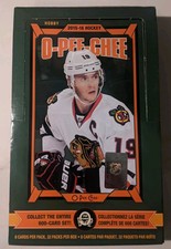 2015-16 Upper Deck O-Pee-Chee EMPTY Hobby BOX 4 CARD CUTOUT IN THE BACK 💎💎💎