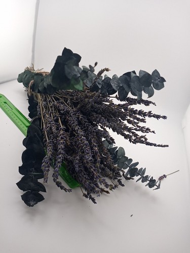 Lavendel Eukalyptus Dusche Konvolut dekorieren natürlich chemiefrei - Bild 3 von 6