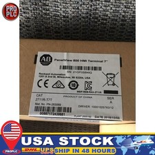 2711R-T7T Allen Bradley Panelview 800 Hmi 7 Inch Color Terminal US Free Tax