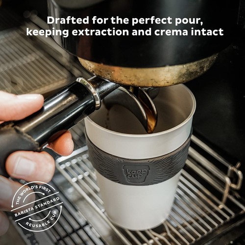 Original, Lightweight Plastic Reusable Coffee Cup with Splashproof Sipper Lid... - Picture 4 of 7